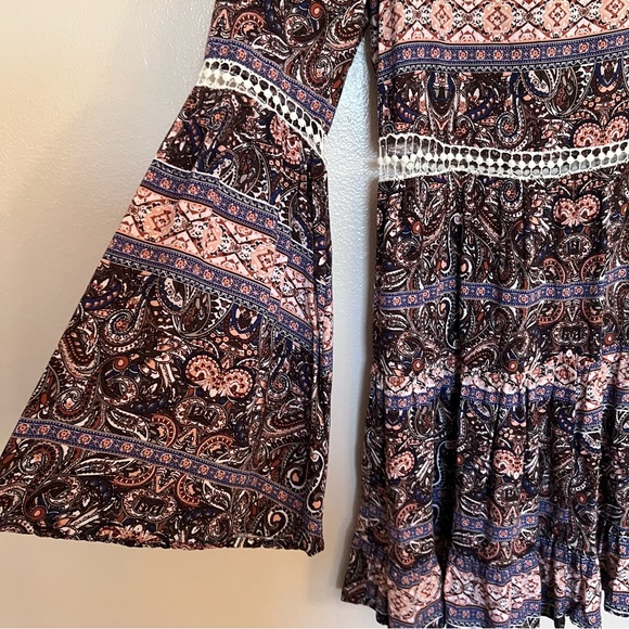 Boho Paisley Print Dress - Picture 4 of 8